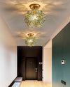 WOMO Tiffany Floral Ceiling Light-WM1128 thumbnail