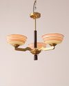 WOMO Colored Glass Bowl Up Light Chandelier-WM2605 thumbnail