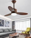 WOMO Mid Century Modern Ceiling Fan Lamp-WM5043 thumbnail