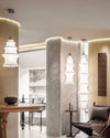 WOMO Long Lantern Silk Pendant Light-WM2600 thumbnail