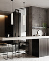 WOMO Alabaster Tube Dining Room Pendant Light-WM2882 thumbnail