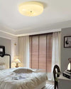 WOMO Round Milk Glass Flush Mount Ceiling Light-WM1134 thumbnail