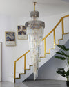 WOMO Cascading Crystal Chandelier-WM2387 thumbnail