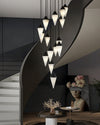WOMO Cascading Alabaster Staircase Chandelier-WM2862 thumbnail