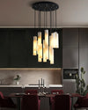 WOMO Cascading Cylinder Alabaster Chandelier-WM2827 thumbnail