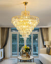 WOMO Large Cascading Crystal Chandelier-WM2917 thumbnail