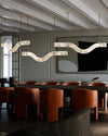 WOMO Liberty Curved Alabaster Pendant Light-WM2891 thumbnail