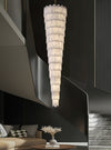 WOMO Long Cascading Alabaster Staircase Chandelier-WM2927 thumbnail