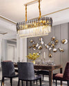 WOMO Tiered Linear Crystal Chandelier-WM2543 thumbnail