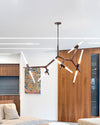 WOMO Adjustable Gold Branch Chandelier-WM2511 thumbnail