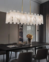 WOMO Rectangular Alabaster Chandelier-WM2856 thumbnail