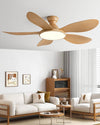 WOMO Low Profile Ceiling Fan with Bright Light - WM5153 thumbnail