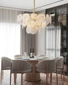 WOMO Textured Glass Disc Chandelier-WM2477 thumbnail