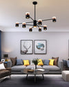 WOMO Rose Gold Arm Chandelier-WM2644 thumbnail