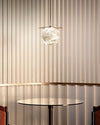 WOMO Alabaster Globe Disc Pendant Light-WM2921 thumbnail