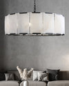 WOMO Round Alabaster Chandelier-WM2846 thumbnail
