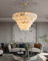 WOMO Tiered Alabaster Chandelier-WM2849 thumbnail
