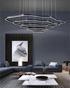 WOMO Oversized Tiered led Ring Chandelier-WM2599 thumbnail