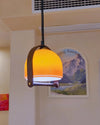 WOMO Bell Glass Rise Fall Pendant Light-WM2935 thumbnail