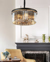 WOMO Smoked Crystal Round Chandelier-WM2919 thumbnail
