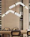 WOMO Pipe Linear Alabaster Pendant Light-WM2889 thumbnail