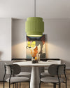WOMO Ribbed Drum Pendant Light-WM2469 thumbnail
