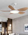 WOMO White Modern Ceiling Fan Lamp-WM5085 thumbnail