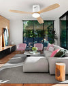 WOMO Low Profile Ceiling Fan Lamp-WM5040 thumbnail