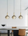 WOMO Glass Bell Pendant Light-WM2789 thumbnail