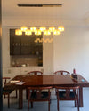 WOMO Cubic Staggered Alabaster Pendant Light-WM2852 thumbnail