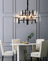 WOMO Black Candle Crystal Chandelier-WM2519 thumbnail