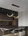 WOMO Swirl Crystal Linear Chandelier-WM2713 thumbnail