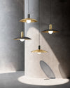 WOMO Cone Brass Kitchen Pendant Light-WM2401 thumbnail