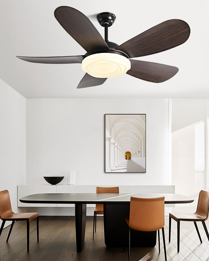 WOMO Modern Ceiling Fan with Bright Light - WM5169