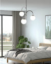 WOMO Glass Globe Arm Chandelier-WM2700 thumbnail