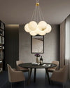 WOMO Cluster Globe Alabaster Pendant Chandelier-WM2865 thumbnail