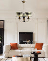WOMO Polka Shaded Chandelier-WM2913 thumbnail