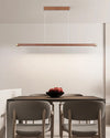 WOMO Walnut Linear Led Pendant Light-WM2520 thumbnail