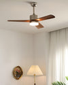 WOMO Silver and Walnut Ceiling Fan Lamp - WM5149 thumbnail