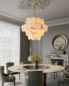 WOMO Tiered Alabaster Chandelier-WM2848 thumbnail