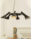 WOMO Adjustable 6 Light Cone Chandelier-WM2510 thumbnail