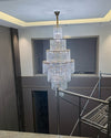 WOMO Tiered Crystal Foyer Chandelier-WM2386 thumbnail
