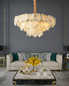 WOMO Tiered Alabaster Chandelier-WM2393 thumbnail