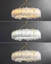 WOMO Alabaster Round Chandelier-WM2392a thumbnail