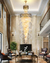 WOMO Cascading Crystal Chandelier-WM2387 thumbnail