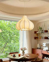 WOMO Pumpkin Silk Pendant Light-WM2568 thumbnail