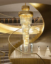 WOMO Cascading Crystal Prism Chandelier-WM2570 thumbnail