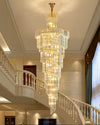 WOMO Cascading Crystal Prism Chandelier-WM2570 thumbnail