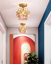 WOMO Tiffany Floral Ceiling Light-WM1128 thumbnail