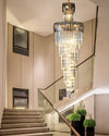 WOMO Cascading Crystal Chandelier-WM2387 thumbnail